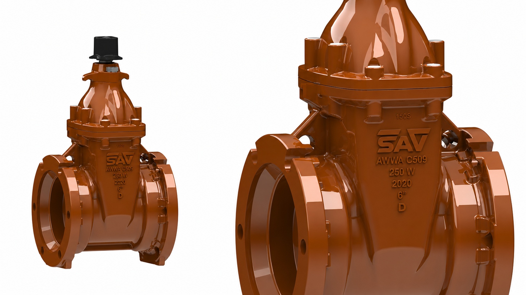 Model FD — Model FD Ductile iron gate valves